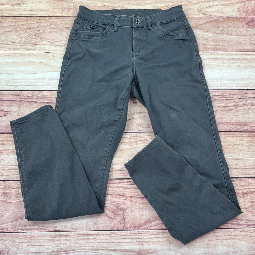 Kuhl Women's 6 Regular Kontour Skinny Pants Stretch Wicking Pavement Gray 6373